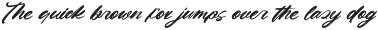 Kinetic Motion Modern Brush Font preview