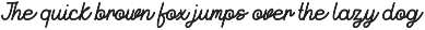 RUGHED: Display Font preview