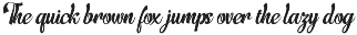 Dafensa Melisa Script Font preview
