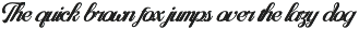 Ambriana Script Font preview