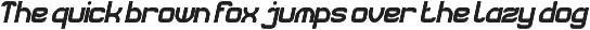 Enter Action font preview