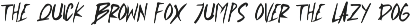 Bacelar Unique Handmade Brush Font preview