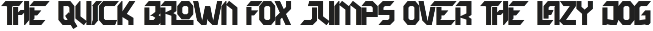 Devotion Ligatures - Futuristic Font preview