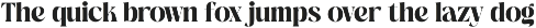 The Bencoy Modern Serif Display preview
