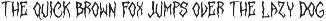 Magozzet Horror Display Font preview