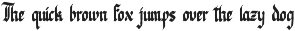 Sylterina | Blackletter Typeface preview