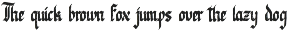 Sylterina | Blackletter Typeface preview