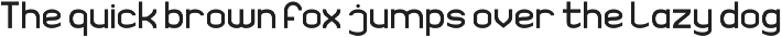 Thinking Numbers font preview