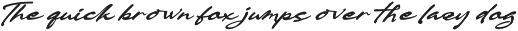 Static Kingston Bold Brush Font preview
