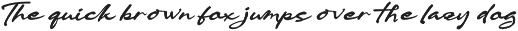 Static Kingston Bold Brush Font preview