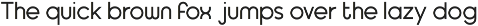 Fox Linea Font preview