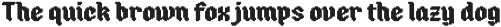 Sky Citizen - Pixelated Blackletter preview