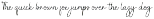 Signature preview