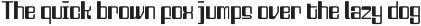 Kerteg font preview