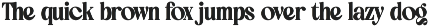 Ordinal Modern Display Serif Font preview