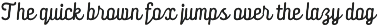 CS Belsy – Script Font preview