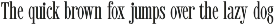 CS Benson – Classic Font preview