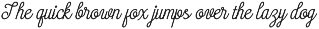CS Blossom – Script Font preview