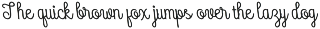 CS Blossom – Script Font preview