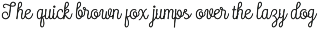 CS Blossom – Script Font preview