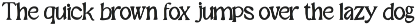Silver Waltz font preview