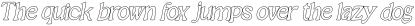 Silver Waltz Italic Outline otf (400) Sample