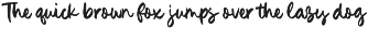 January Colier Font preview