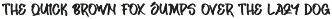 Monday | Script Font preview