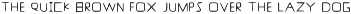 Futuristic Geometric Display Font font preview