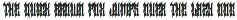 Black Glemojir - Medieval Font preview