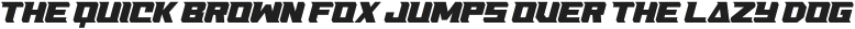 Glint Race 3 Italic otf (400) Sample