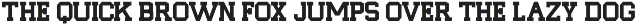 Yokota Bold Display Typeface preview