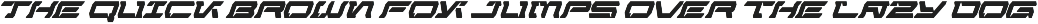 Modern Aerob-  Branding Logo Font preview