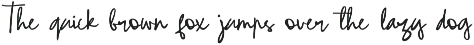 Romantic Whispers Script font preview