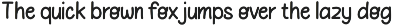 Fox Nibblish Font preview