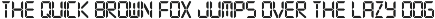 CLOCK font preview