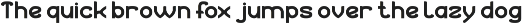 Kitchen Bar font preview