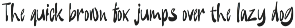 Ryosha font preview
