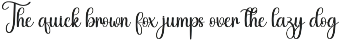 Radiant | Script Font preview
