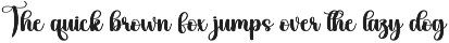 Birthday | Script Font preview