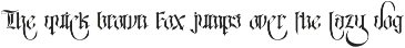 Black Eoghan Blackletter Font preview