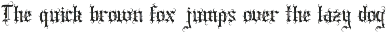 Dark Spire Blackletter Font preview