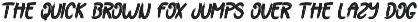 Nightmare | Script Font preview