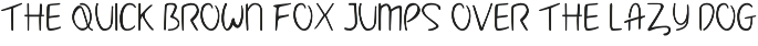 Sunny Notes Handwritten Font font preview