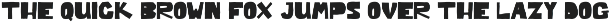 Groovy Jerky Organic Handdrawn Font preview