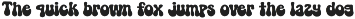 Funky Fright Font preview