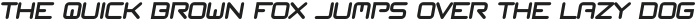 Quadric Italic otf (400) Sample
