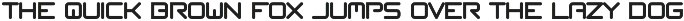 QUADRIC Modern Square Sans Typeface preview
