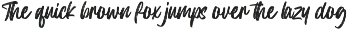 Renthiga Brush Handwritten Font preview