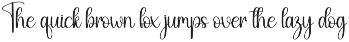 Sunday | Script Font preview